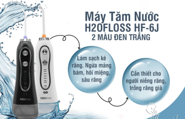 Máy Tăm Nước H2OFloss HF-6J