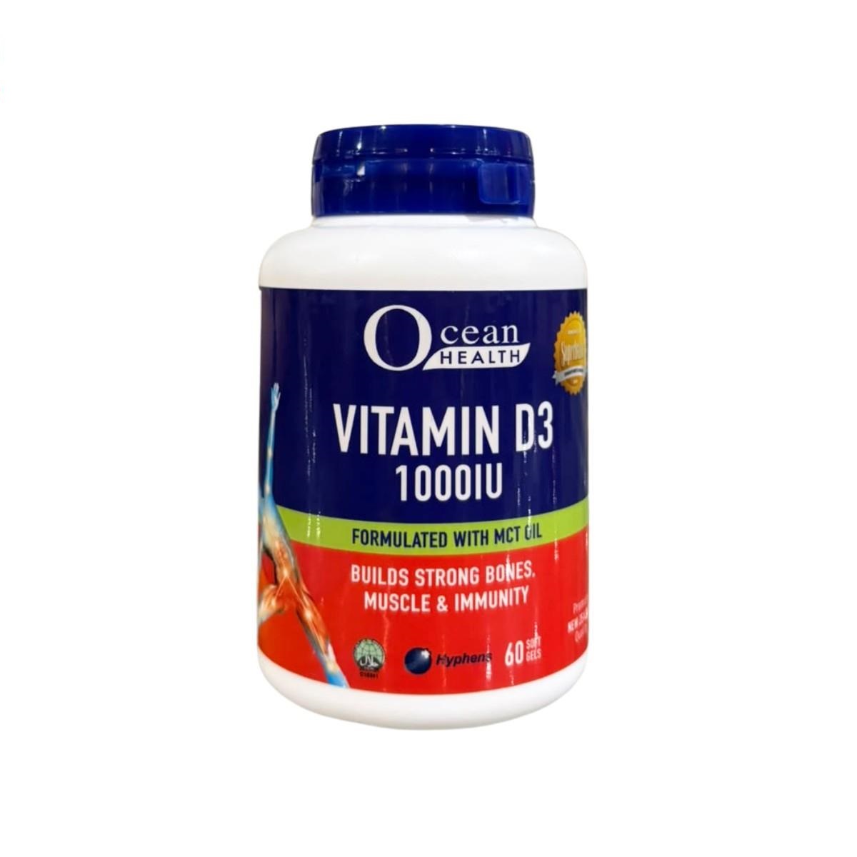 Ocean Health Vitamin D3 1000IU